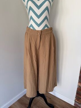 Mossimo Supply Co. Camel/Tan Wide Leg Pants